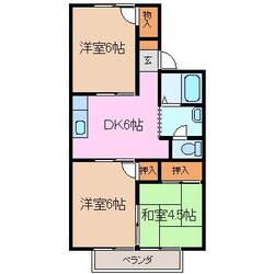 エムビレージの物件間取画像